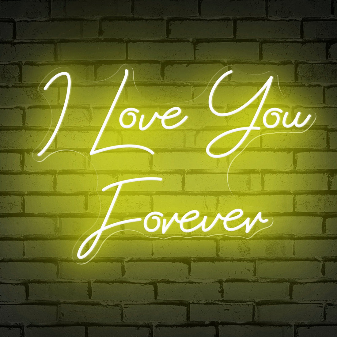 I Love You Forever sweet words Neon Sign