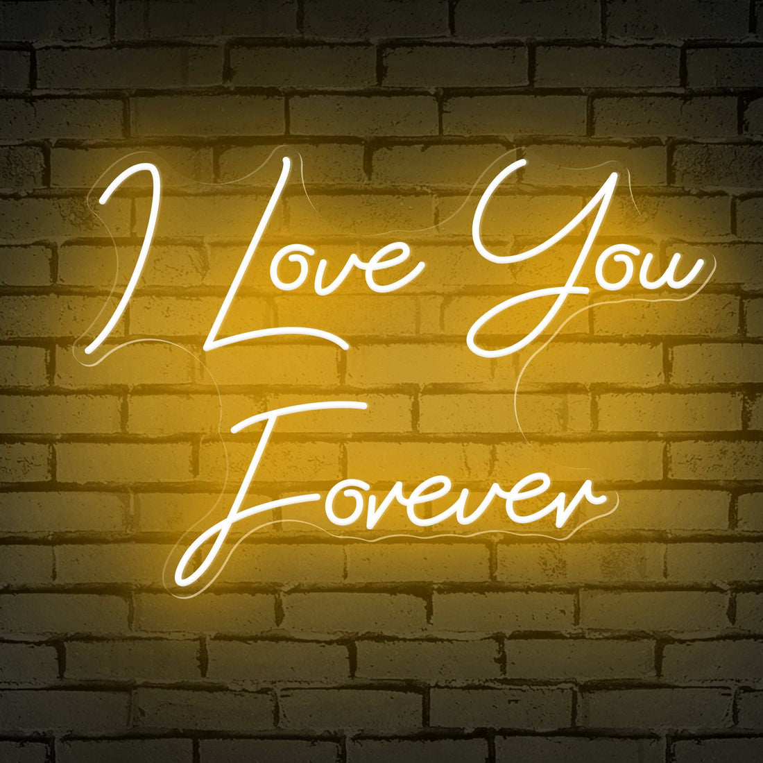 I Love You Forever sweet words Neon Sign