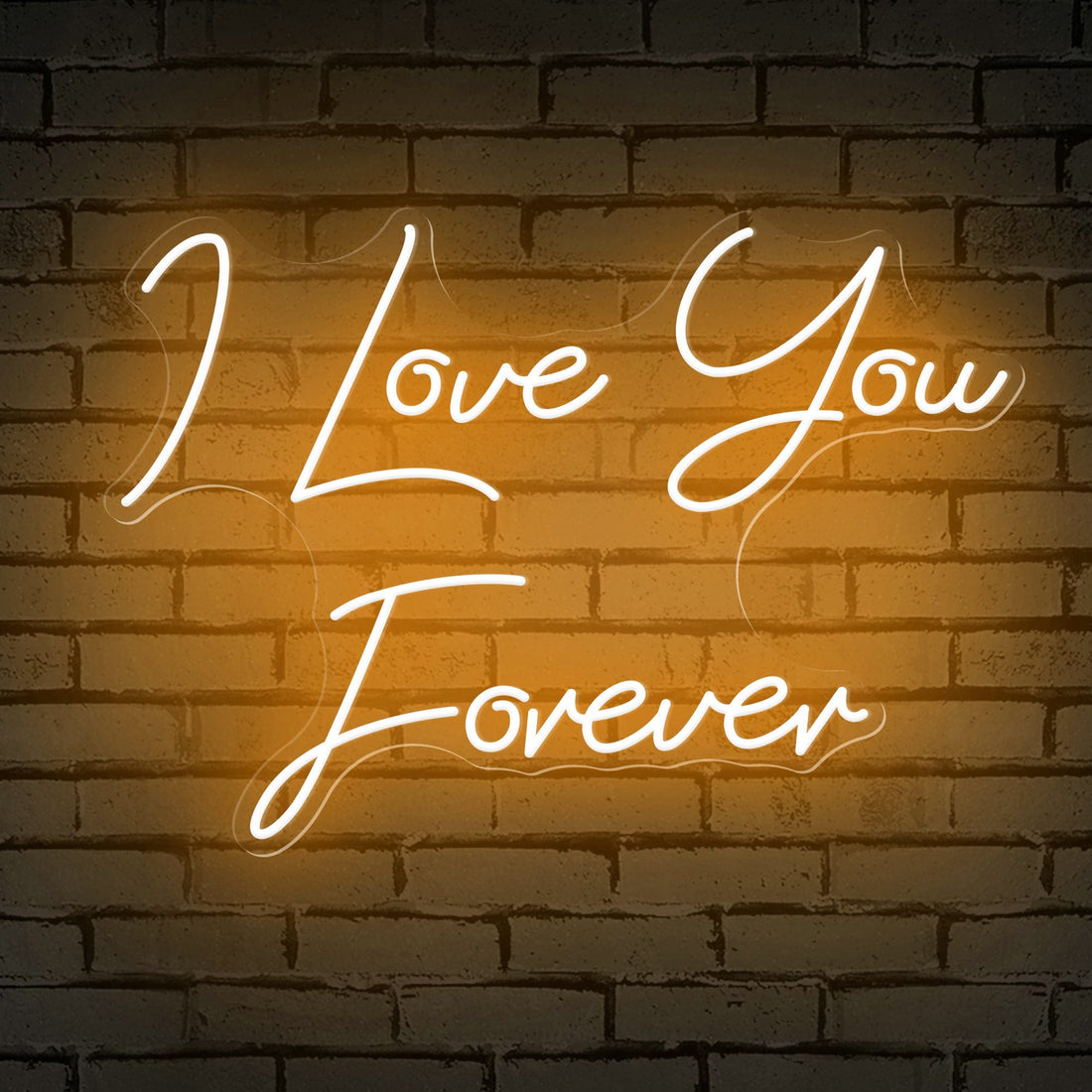 I Love You Forever sweet words Neon Sign