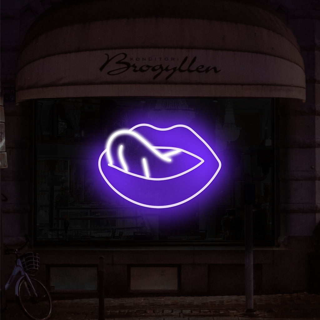 Sugar Lips Neon Sign