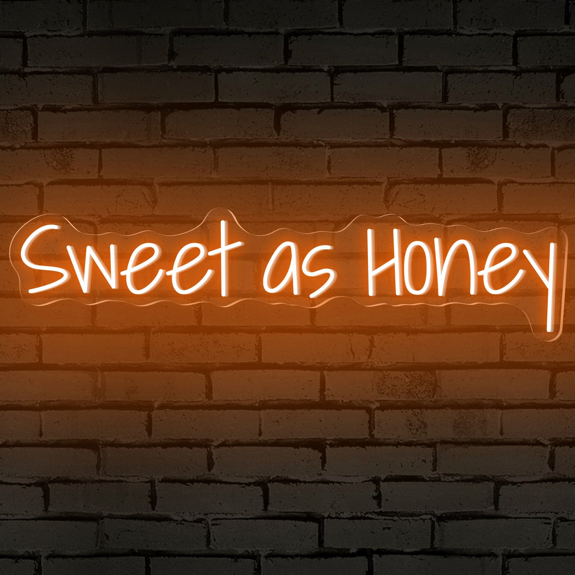Neon Room Sign With "Sweet as Honey"