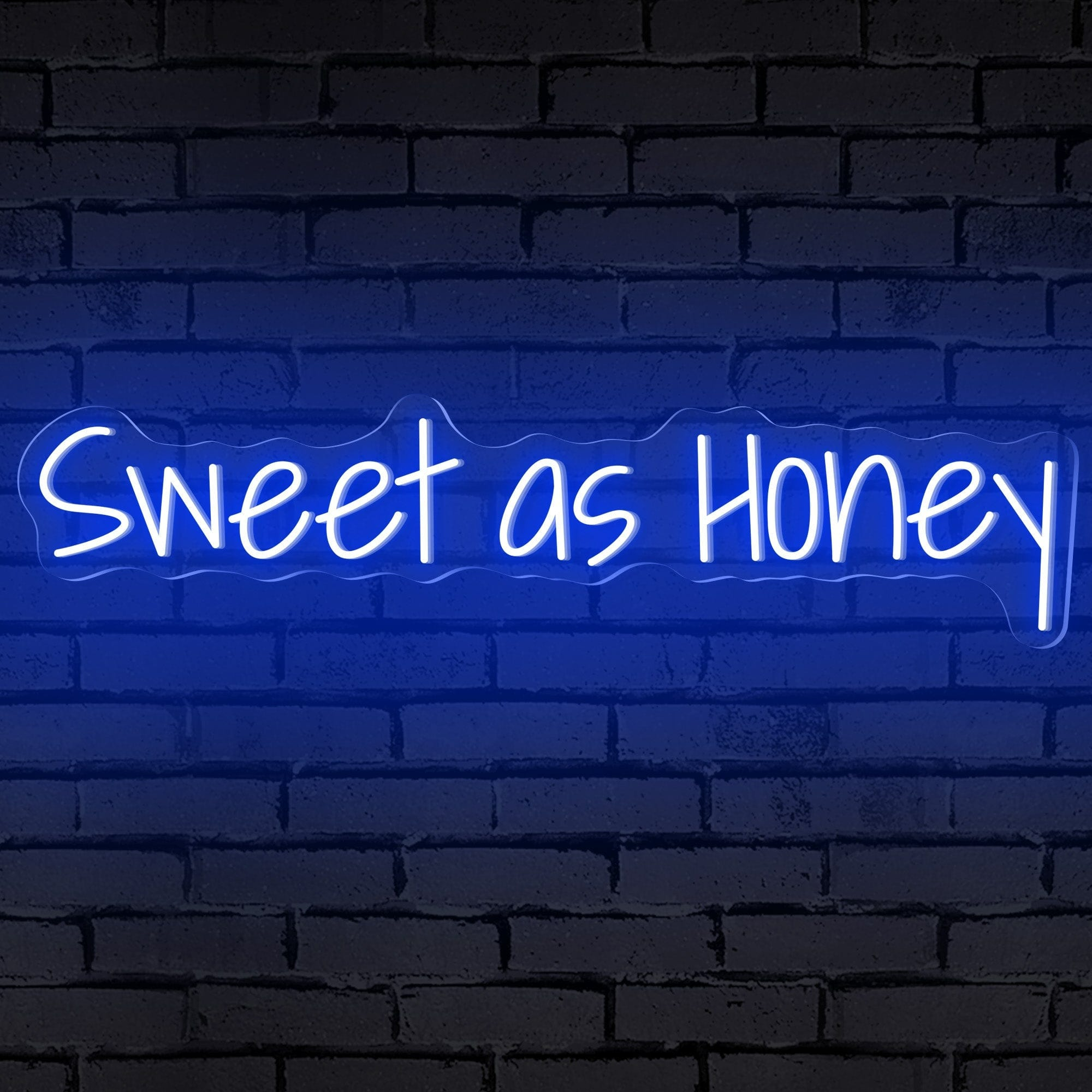 Neon Room Sign With "Sweet as Honey"