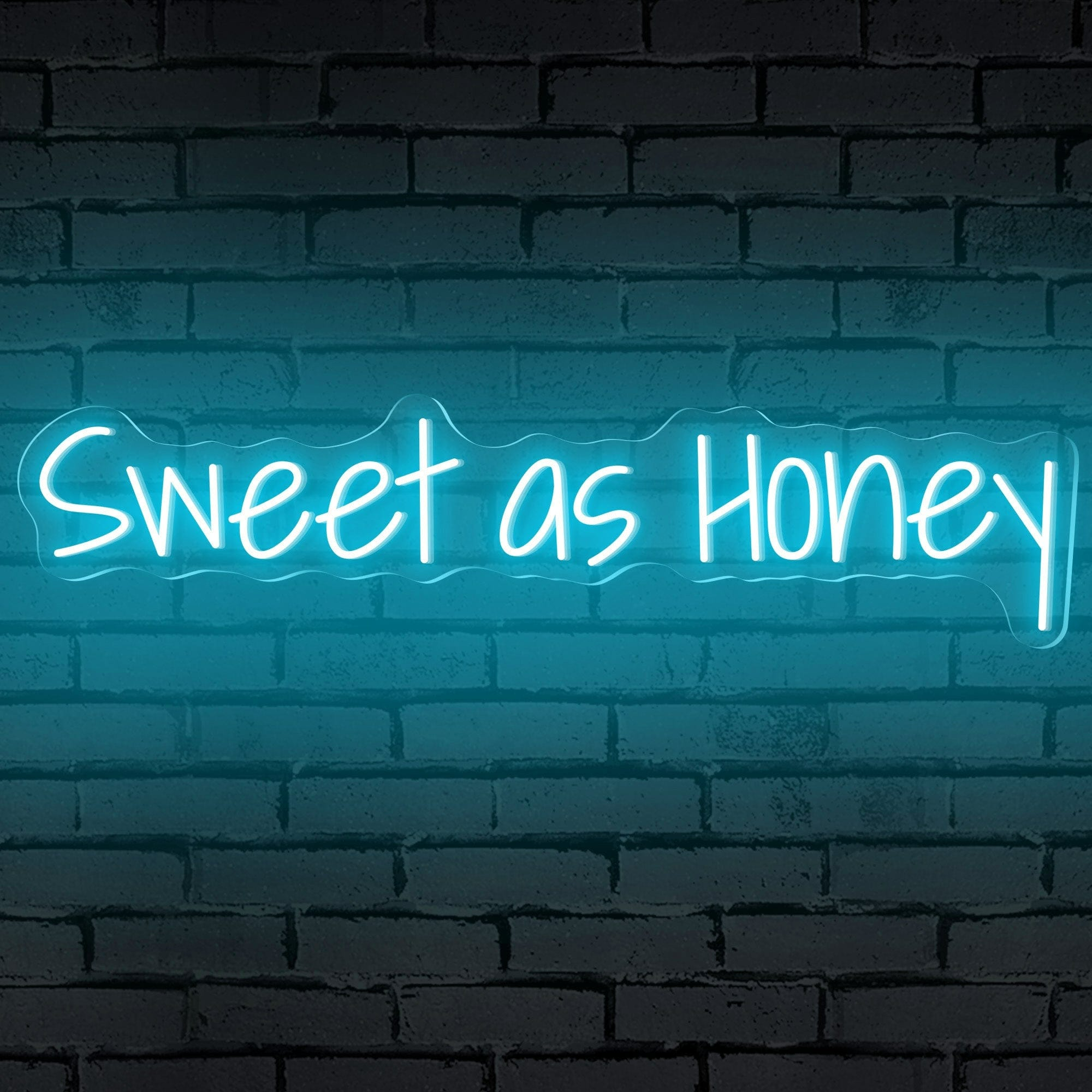 Neon Room Sign With "Sweet as Honey"