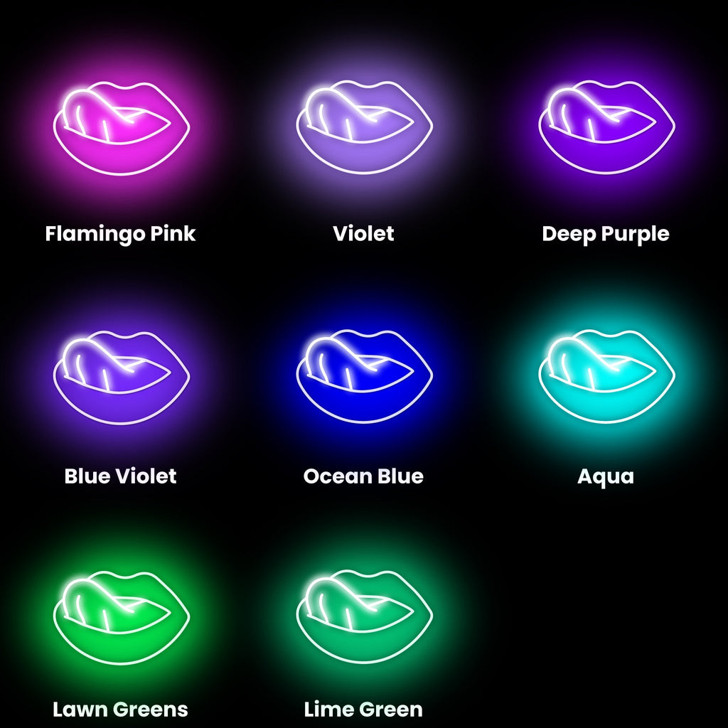 Sugar Lips Neon Sign