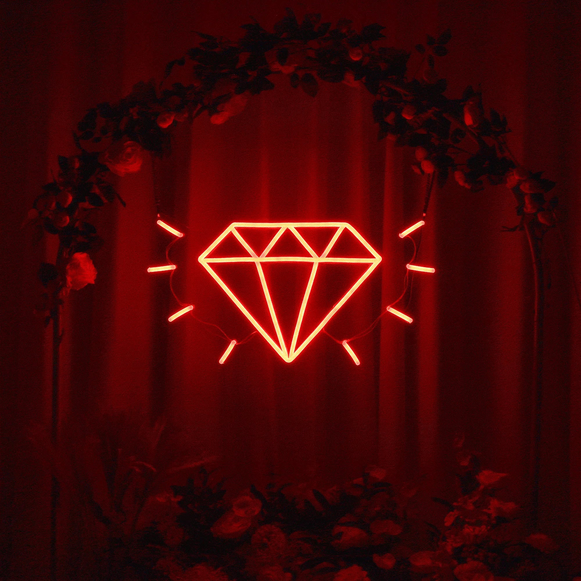 Diamond Magic LED Neon Sign for Room